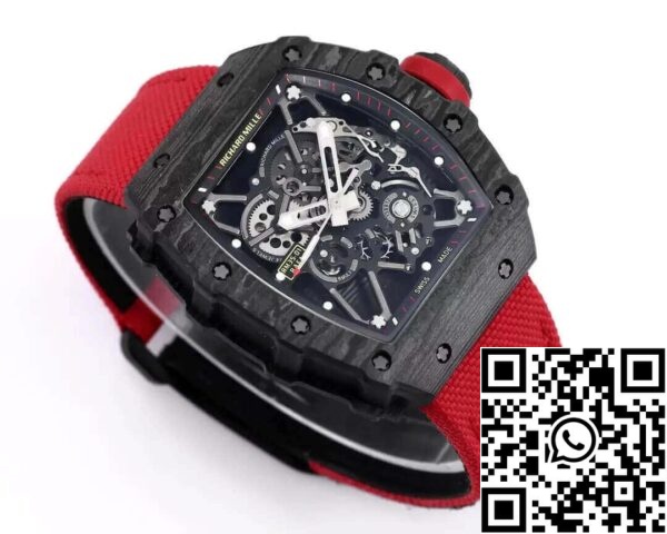 3 90 6b29f398 e973 4fed aa58 b6eb8b512b9c Richard Mille RM35-01 1:1 Meilleure édition BBR Cadran squelette d'usine