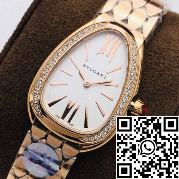 3 91 6ebcb59b ef84 48a3 b9b9 e95ba8d06d68 Bvlgari Serpenti 103146 1:1 Best Edition BV Factory Silver Vit Urtavla