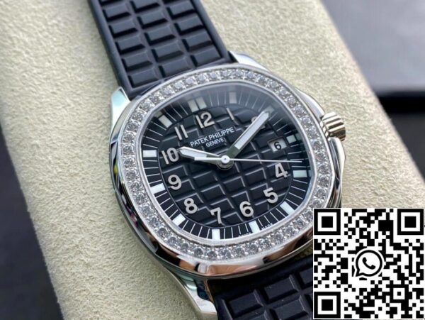 3 92 64fdf280 c47c 45bd 8261 3d1b0f0f3bab Patek Philippe Aquanaut 5067A-001 Mouvement à quartz 1:1 Best Edition PPF Factory Cadran noir