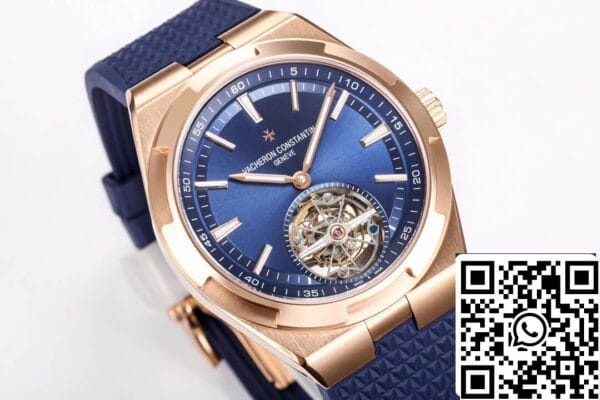 3 95 34855bb2 4f0a 427b b913 bc0f56dff179 Vacheron Constantin Overseas Tourbillon 6000V/110R-B733 1:1 Best Edition BBR gyári gumiszíjjal