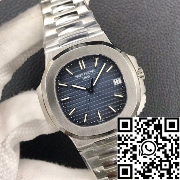 3 98 Patek Philippe Nautilus 5711/1A 010 1:1 Best Edition 3K gyári kék számlap