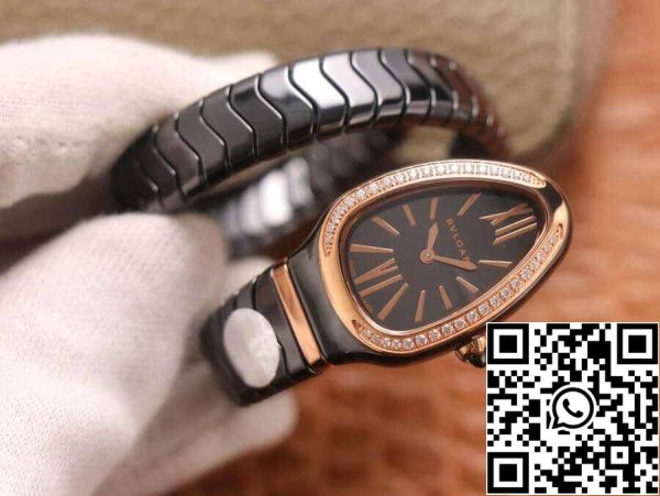 3 98 b5ebc296 f44b 4f5f 8600 0cd9c54e63dd Bvlgari Serpenti 102532 1:1 Best Edition BV Factory Diamond Black Dial