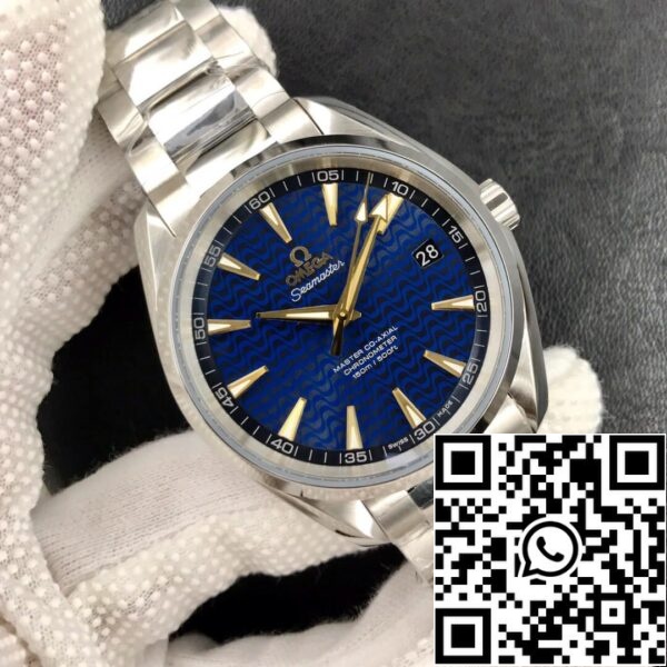 3 98 d2af75ae 774b 4f15 aa9b b05c45adc2b5 Omega Seamaster Aqua Terra 150M 1:1 Best Edition Rio Olympic Special Edition VS Factory Kék számlap