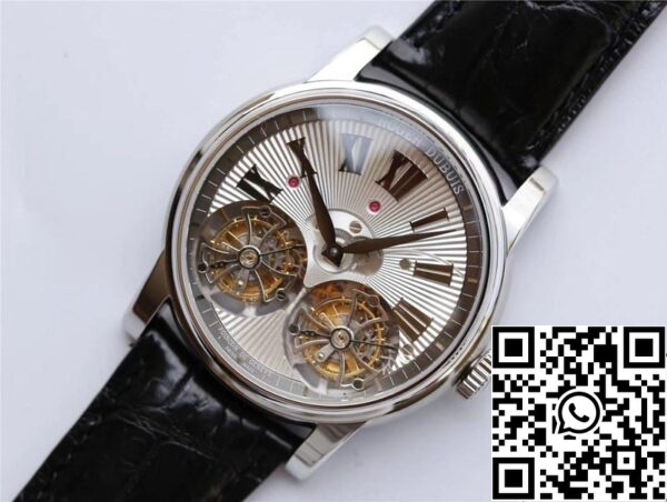 3 99 80ac523d 5746 428e 85ac d74947d6bb65 Roger Dubuis Hommage RDDBHO0562 1:1 Best Edition JB Factory ezüst számlap svájci RD100