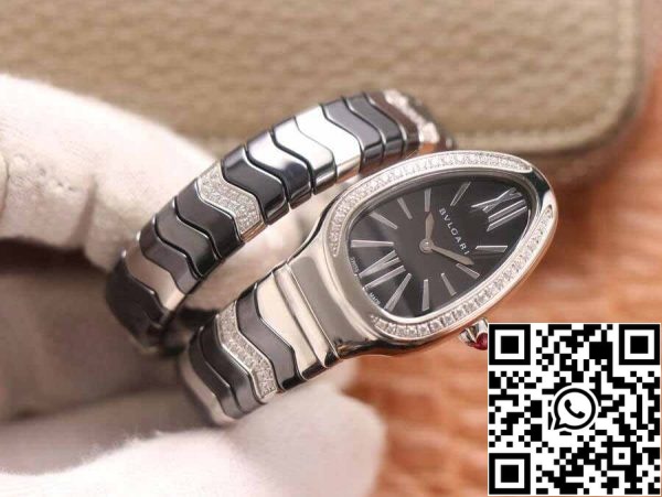 3 99 ac38b0c9 6f76 46ee bd6c b2979934937e Bvlgari Serpenti 102129 1:1 Best Edition BV Factory Stainless Steel Diamond