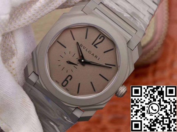 3 9 008f9c78 009c 4a02 89a8 b75cddad15fb Bvlgari Octo Finissimo 102713 1:1 Best Edition BV Factory Grey Dial