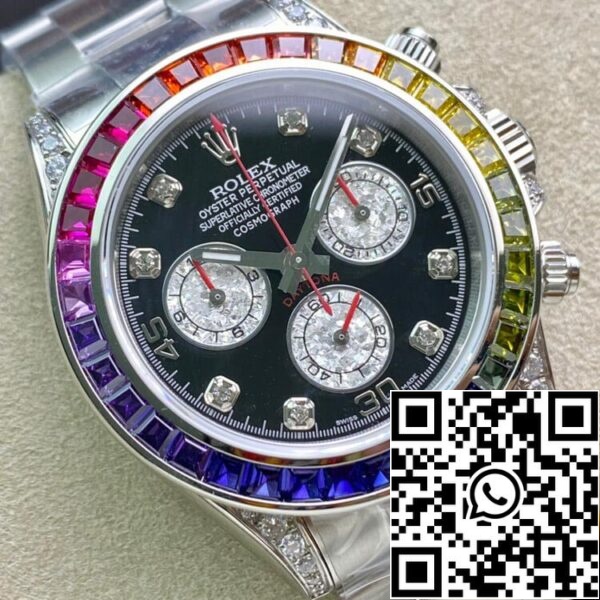 3 9 1eff3ad6 fe6a 4b76 afc0 428ce6e523e0 Rolex Daytona 116599 RBOW 1:1 Най-доброто издание TW Factory Black Dial