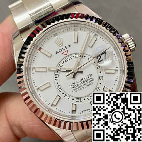 3 9 24634d8f 51a1 4b01 b158 39200b4d5da1 Rolex Sky Dweller M336934-0003 1:1 Най-добро издание ZF Factory White Dial