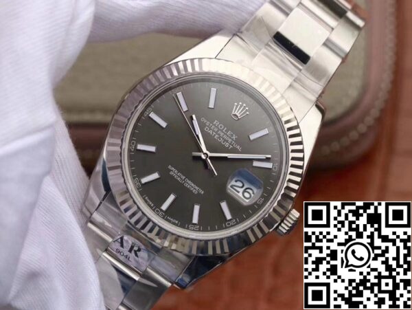 3 185aead8 b9b1 4f23 9cd6 77b4874ba74b Rolex Datejust 126334 1:1 Best Edition AR Factory Quadrante Nero Svizzero ETA2824