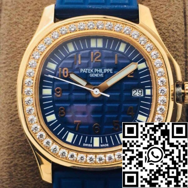 4 100 6614b6cb 714e 49d0 8b96 634d9b438d33 Patek Philippe Aquanaut 5067A Mechanizm kwarcowy 1:1 Najlepsza edycja PPF Niebieska tarcza fabryczna