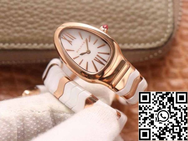 4 102 15ba49eb d6f7 44ec 9c1a 57a701a54c2f Bvlgari Serpenti 1:1 Най-добро издание BV Фабрика за бял циферблат