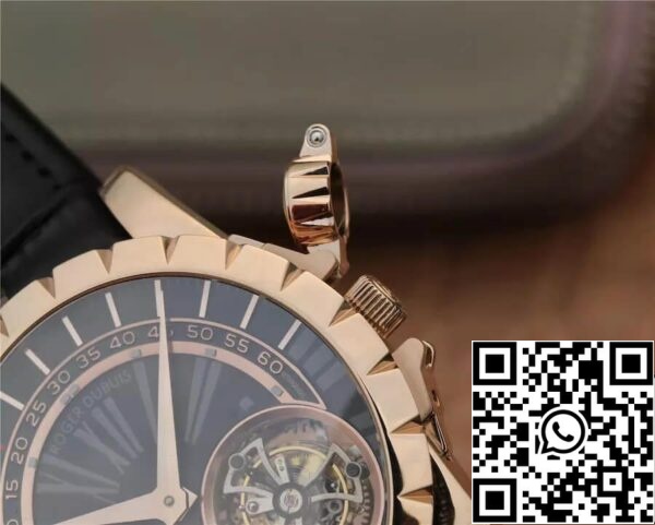 4 104 e9a7fc0b 0878 4ecb 98fe d19fd39f6367 Roger Dubuis Excalibur RDDBEX0280 1:1 Best Edition JB Factory Tourbillon Black Dial