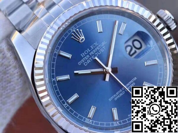 4 105 d8f7ad5b 8bbb 494c 955a 5e06d74a135c Rolex Datejust 36mm M126334-0002 AR Fabriek 1:1 Beste Editie Zwitserse ETA3135 Blauwe Wijzerplaat