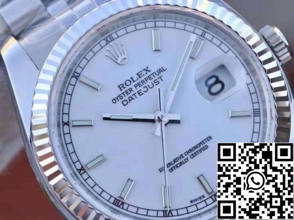 4 106 641ba5eb c4f6 4dbc b5fc 8de93ccbe622 Rolex Datejust 36mm 116234 AR Factory 1:1 Best Edition Swiss ETA3135 Weißes Zifferblatt