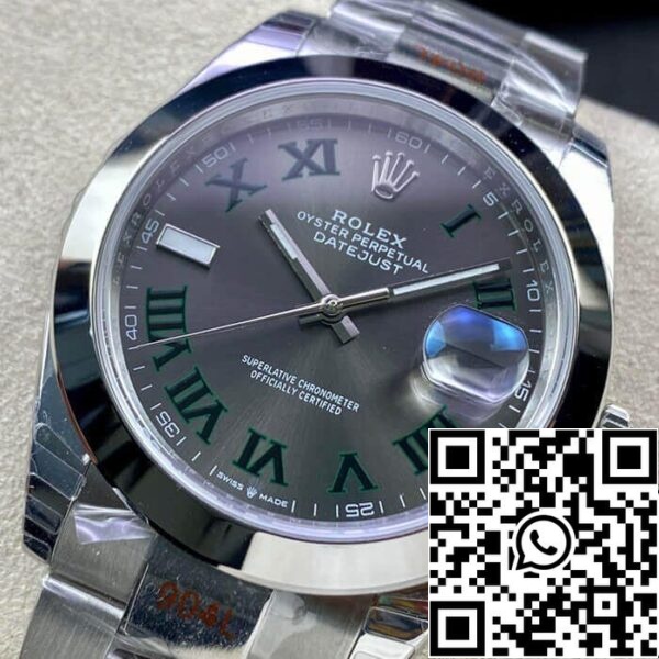 4 109 34da709b f416 470c 96a0 8a6f118ebfee Rolex Datejust M126300-0013 41MM 1:1 Best Edition EW Factory Sötét szürke számlap