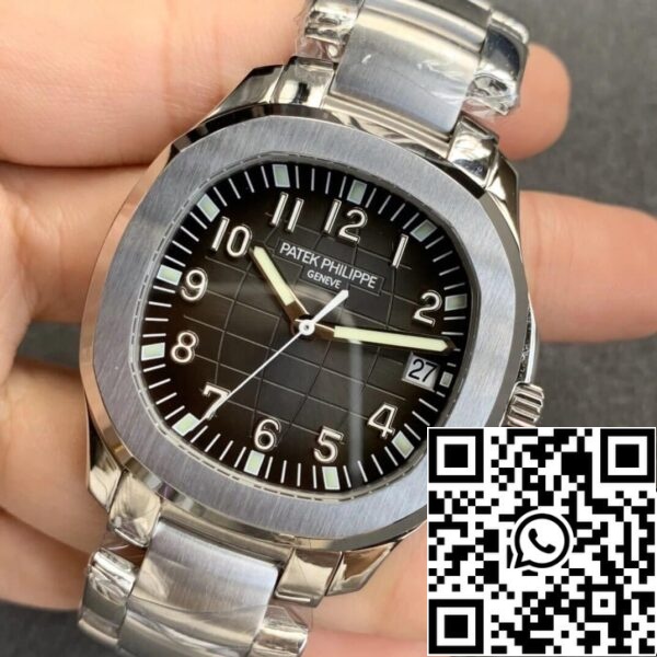 4 10 2f5a02fa 6dc8 43c0 94c6 1cc55b4a26ae Patek Philippe Aquanaut 5167/1A-001 1:1 Best Edition 3K Quadrante nero di fabbrica