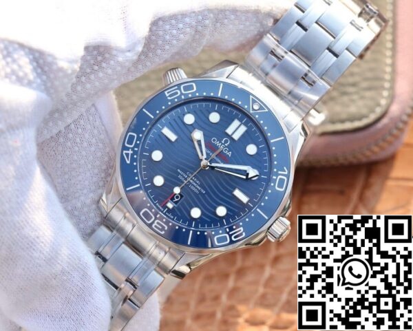 4 10 c76de5b4 3267 4d66 a516 34587d8b65a9 Omega Seamaster Diver 300M 210.30.42.20.03.001 1:1 Best Edition VS Factory Blue Dial