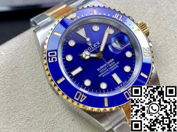 4 10 d6b93a23 174f 4044 a466 65760f322046 Rolex Submariner M126613LB-0002 41MM 1:1 Best Edition VS Factory Blue Dial