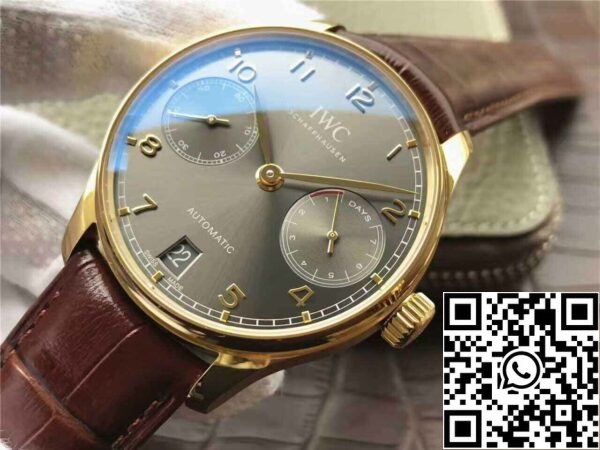 4 115 IWC Portugieser IW500101 1:1 ベスト・エディション ZFファクトリー・グレー文字盤