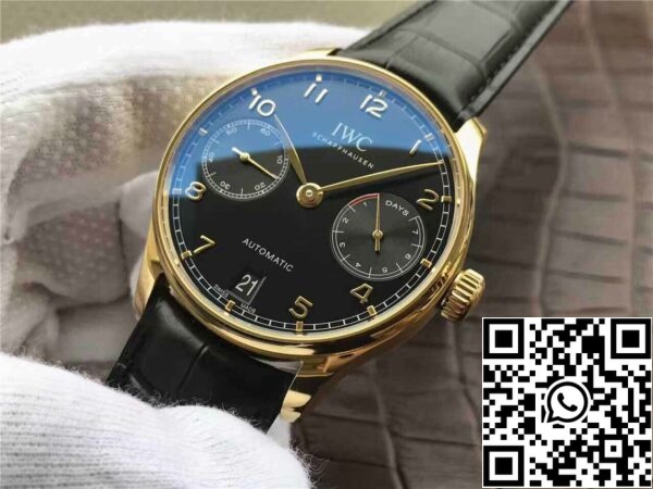 4 116 5473ebcc 9454 452f 88e4 e224de190e0a IWC Portugieser IW500101 1:1 Best Edition ZF Factory Black Dial