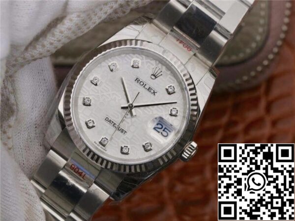 4 116 f5007440 4bc6 42bf 85cc 58f969831923 Rolex Datejust 36 116234 AR Factory 1:1 Best Edition Swiss ETA2836-2 Silver Computer Dial