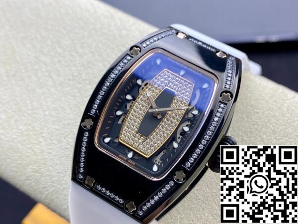 4 117 93af2d22 9d2f 4862 aea8 fc2c83b77a94 Richard Mille RM 07-01 1:1 Best Edition RM Factory cassa in ceramica nera