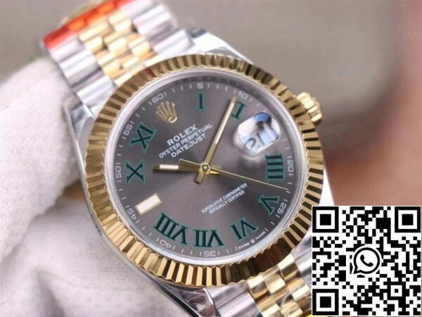 4 11 94155d55 98a9 4b11 ba19 81a93c283421 Rolex Datejust M126333-0020 1:1 Best Edition TW Factory szürke számlap svájci ETA3235