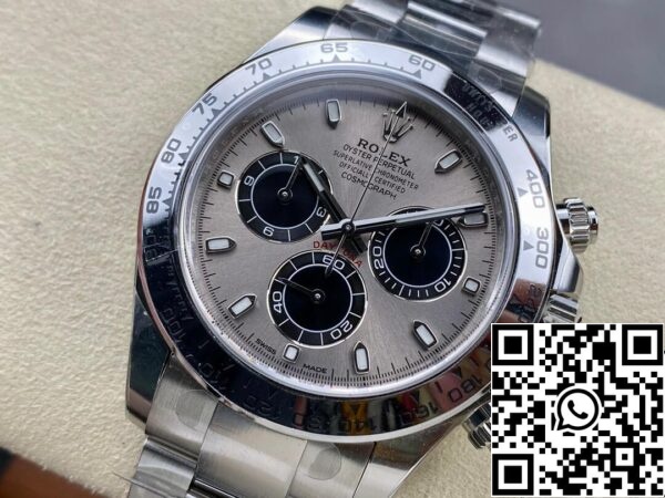 4 11 f85fd2b4 bdee 4d77 a1ed dda6054d0603 Rolex Cosmograph Daytona M116509-0072 1:1 Meilleure édition Acier inoxydable propre d'usine