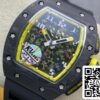 4 125 8caff0d7 f1ea 49b2 9c77 fe885bc66a0f Richard Mille RM-011 1:1 Meilleure édition KV Bracelet jaune d'usine