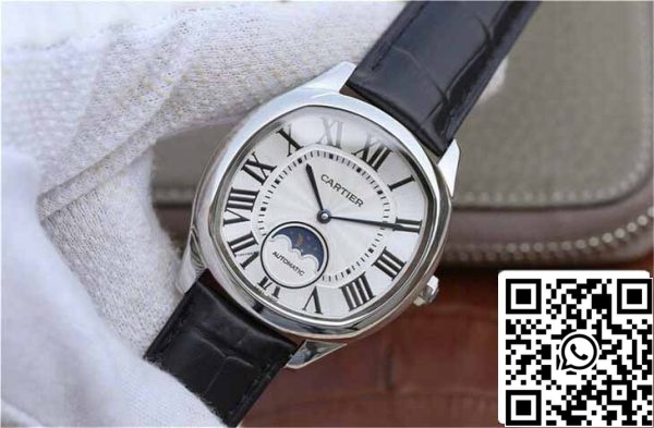 4 126 a63f2598 3186 4418 810b 76a4143b8662 Drive De Cartier Moonphase WSNM0008 1:1 Best Edition Stainless Steel