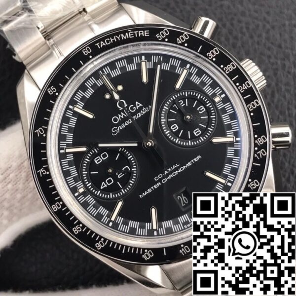 4 129 ffb0672b 24f5 4f38 87b3 1c70342f7fc7 Omega Speedmaster Racing Chronograph 329.30.44.51.01.001 1:1 Best Edition OM Factory Fekete Számlap