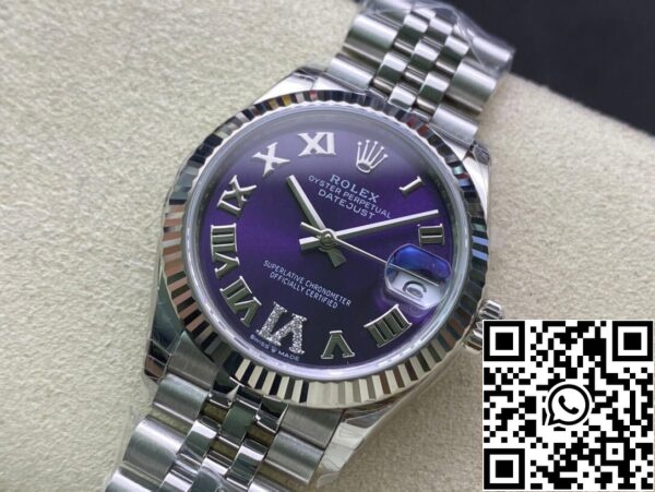 4 12 185c197b 7490 4854 8575 8368fda3d140 Rolex Datejust M178274-0088 1:1 Best Edition EW Factory Purple Dial