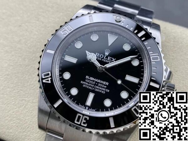 4 12 197f855b fd83 44df bba5 af1632cc0fdb Rolex Submariner 114060-97200 bez daty 3135 mechanizm 1:1 Best Edition VS Factory czarny bezel