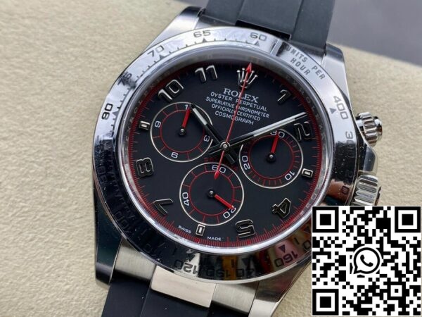 4 12 68a38456 fc9b 46ca 8d6e bd562dc1dadf Rolex Cosmograph Daytona 116509 1:1 Best Edition Clean Factory Quadrante Nero