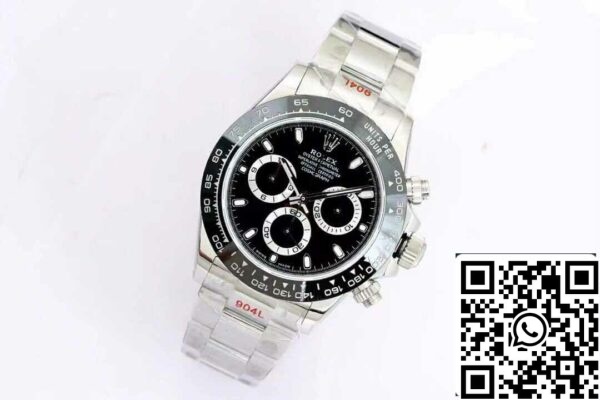 4 12 7740240e 01d0 4228 964e f1c148ecdfe3 Rolex Cosmograph Daytona M116500LN-0002 1:1 Best Edition EW Factory Fekete számlapú Rolex Cosmograph Daytona M116500LN-0002 1:1 Best Edition EW Gyári fekete számlap