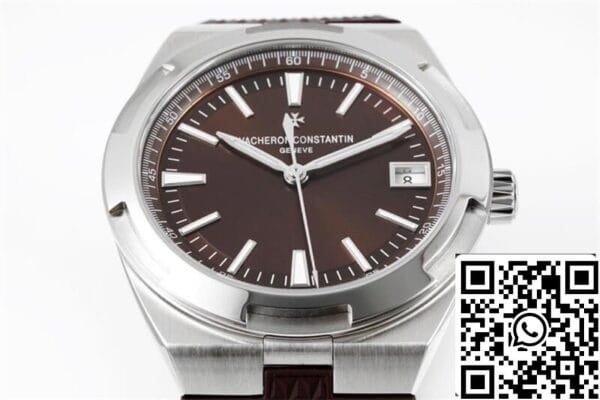 4 12 7e44f33b 94b8 4277 b6e6 add39690e518 Vacheron Constantin Overseas 4500V 1:1 Best Edition PPF Factory Brown Rubber Strap