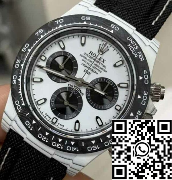 4 12 94157d94 ff99 4d0a a766 1fe4618e579f Rolex Daytona 1:1 Best Edition Diw Factory NTPT Carbon Fiber White Dial