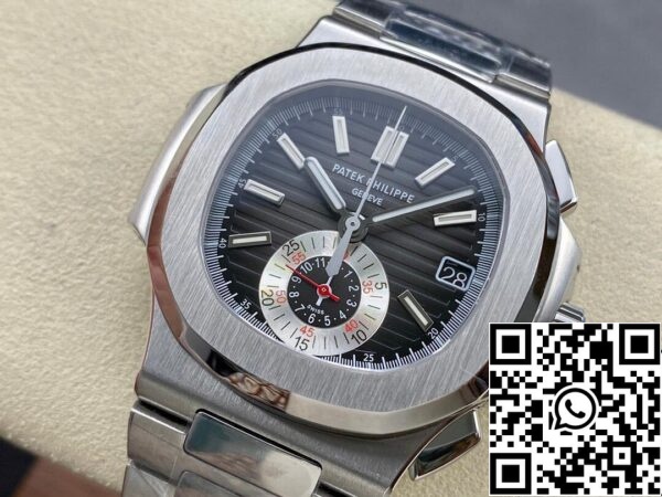 4 12 99f7470e 22da 48e9 ba64 8fd03ce371ff Patek Philippe Nautilus 5980/1A-014 1:1 Best Edition PPF Factory Schwarzes Zifferblatt