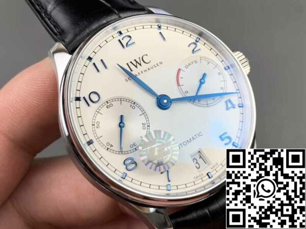 4 130 IWC Portugieser IW500705 1:1 Best Edition ZF Factory V5 Quadrante Bianco Svizzero ETA52010