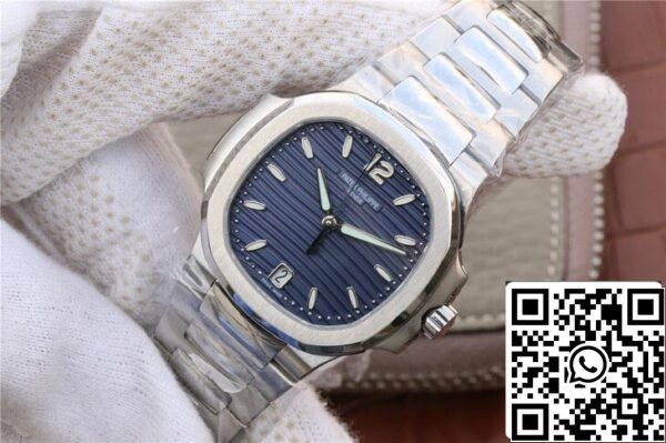 4 130 3afa023b 3648 4b01 9898 3341ac1c585b Patek Philippe Nautilus 7118/1A-001 1:1 Best Edition PF Factory Blå urtavla