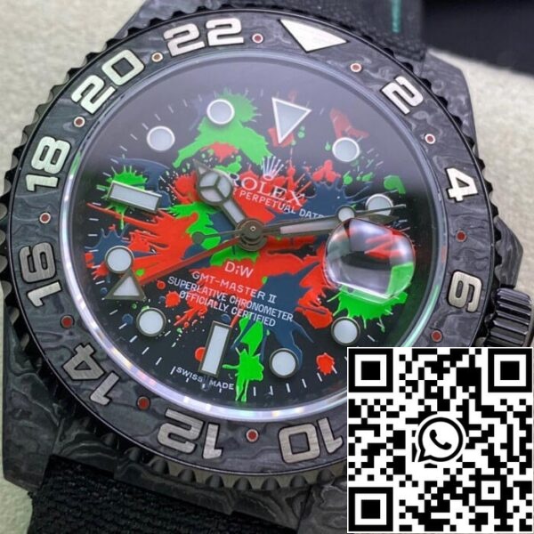 4 131 7760c081 f0b9 437a 9217 0ad3df750e79 Rolex GMT-MASTER II Diw 1:1 Best Edition Carbon Fiber Color Dial