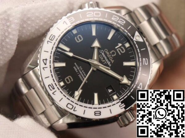 4 134 Omega Seamaster GMT 215.30.44.22.01.001 600M 1:1 Най-добро издание VS Фабрика черен циферблат швейцарски NH05