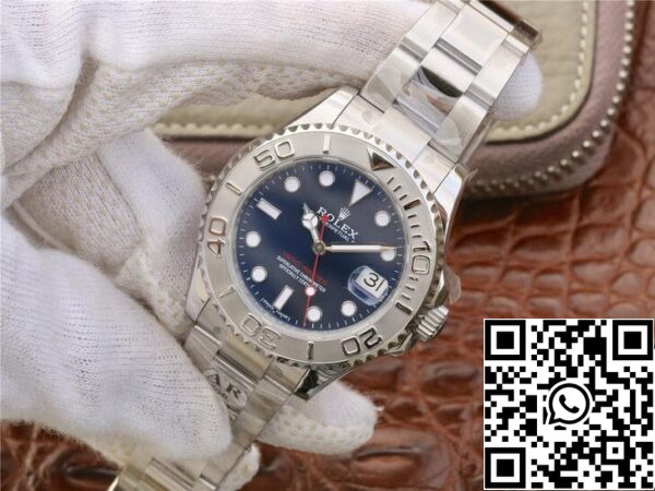 4 137 Rolex Yacht Master 268622 1:1 Best Edition AR Fabrieksblauwe wijzerplaat