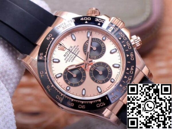 4 138 0ff93178 197e 4217 8924 762d9c1e3521 Rolex Daytona M116515LN-0021 1:1 Best Edition Noob Factory Pink Dial Sveitsin ETA4130