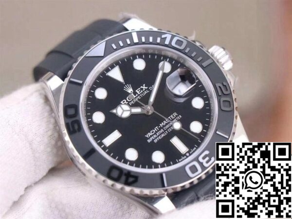 4 13 4475a904 a530 4bd4 92c1 aeaa57acad65 Rolex Yacht Master M226659-0002 1:1 Best Edition VS Factory Musta Dial Sveitsin ETA3235