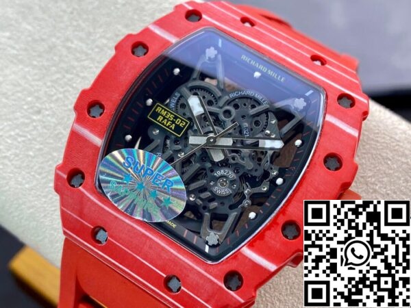 4 13 71babef9 652f 4dfa a91b dff8692b61b4 Richard Mille RM035-02 1:1 Mejor edición Caja roja de fábrica RM