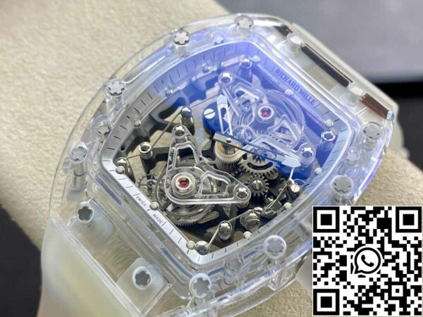 4 142 ecbb2eec 6678 4b74 ac75 b61fa949d881 Richard Mille RM056 1:1 Best Edition EUR Tehdas läpinäkyvä kellotaulu