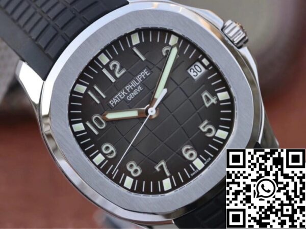 4 143 0aba1e6d ef85 429b 8de4 2c43cd68bf80 Patek Philippe Aquanaut 5167A-001 1:1 Mejor Edición ZF Factory Esfera Gris