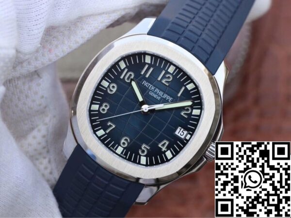 4 144 b45af791 74ce 4db3 9c9f 5156d15517b2 Patek Philippe Aquanaut 5168G-001 1:1 Best Edition ZF Factory Quadrante blu