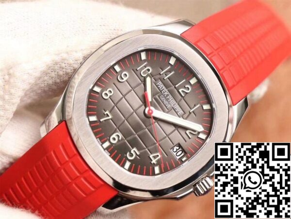 4 146 Patek Philippe Aquanaut 5167A-012 1:1 Mejor Edición ZF Factory Esfera Gris Suizo ETA324